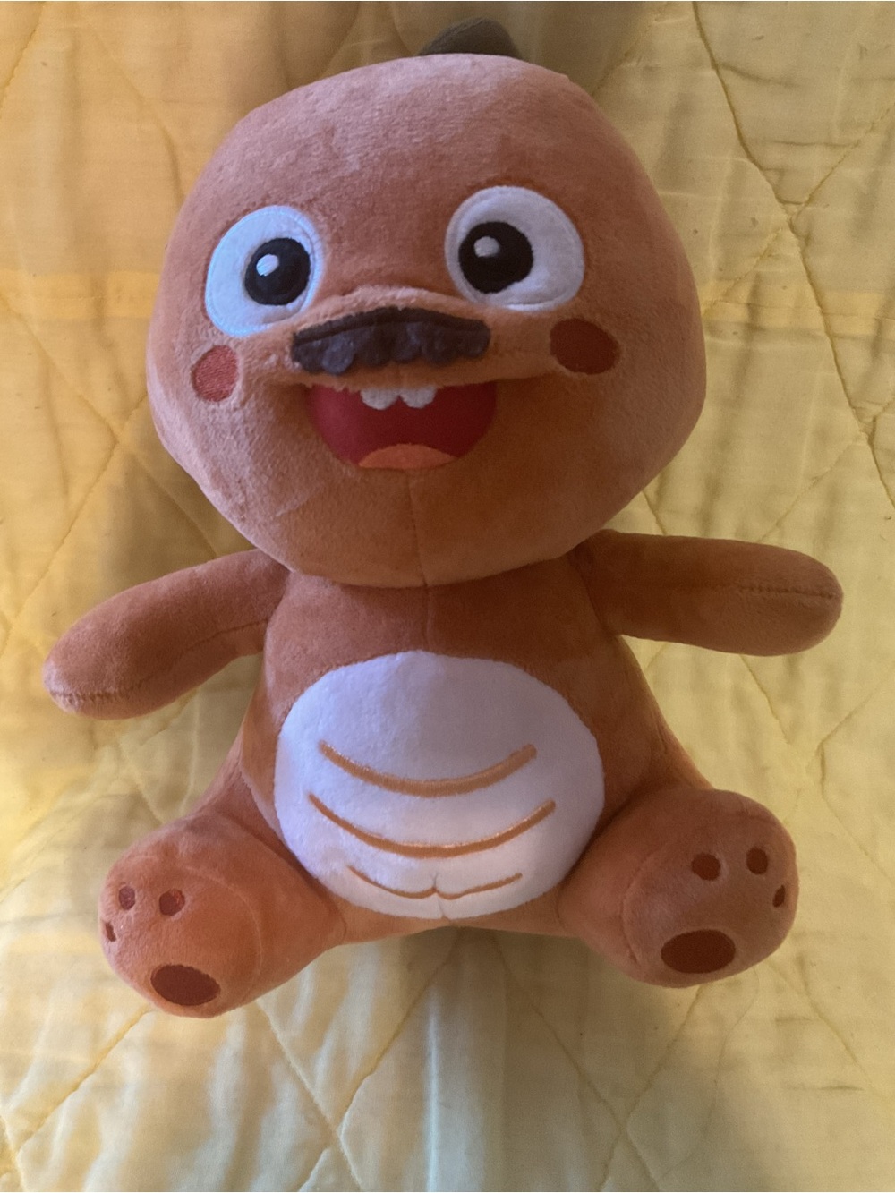 VIP Dinosaur Plush Brown Dino Stuffed Toy - Soft Kids Plush 12”